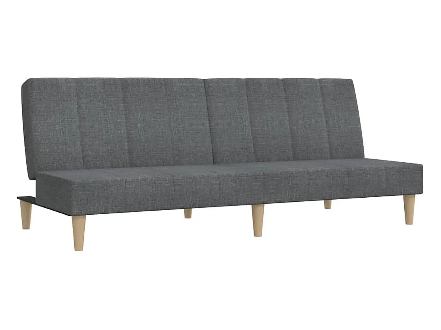 Sofá| Sofá-cama de 2 lugares tecido cinzento-claro PT294565 Cinzento claro