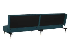 vidaxl Sofá-cama de 2 lugares veludo^ Sofá