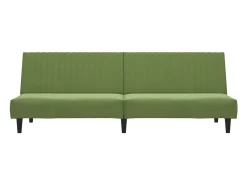 Sofá-cama de 2 lugares veludo -claro PT650808^ Sofá