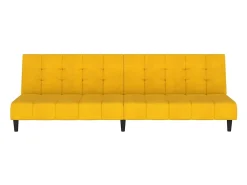 Sofá-cama de 2 lugares veludo PT621089^ Sofá