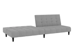 Online Sofá-cama de 2 lugares veludo cinzento-claro PT167947 Cinzento claro