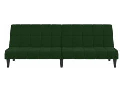 Sofá-cama de 2 lugares veludo -escuro PT169287 Verde