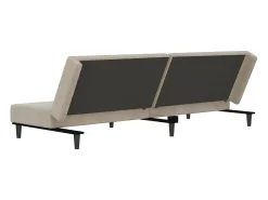 Sofá*vidaxl Sofá-cama de 2 lugares veludo -claro Cinzento