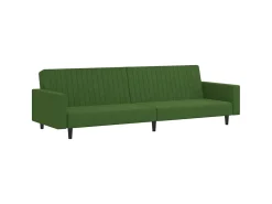 Online Sofá-cama de 2 lugares veludo -escuro PT641768 Verde