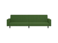 Online Sofá-cama de 2 lugares veludo -escuro PT641768 Verde