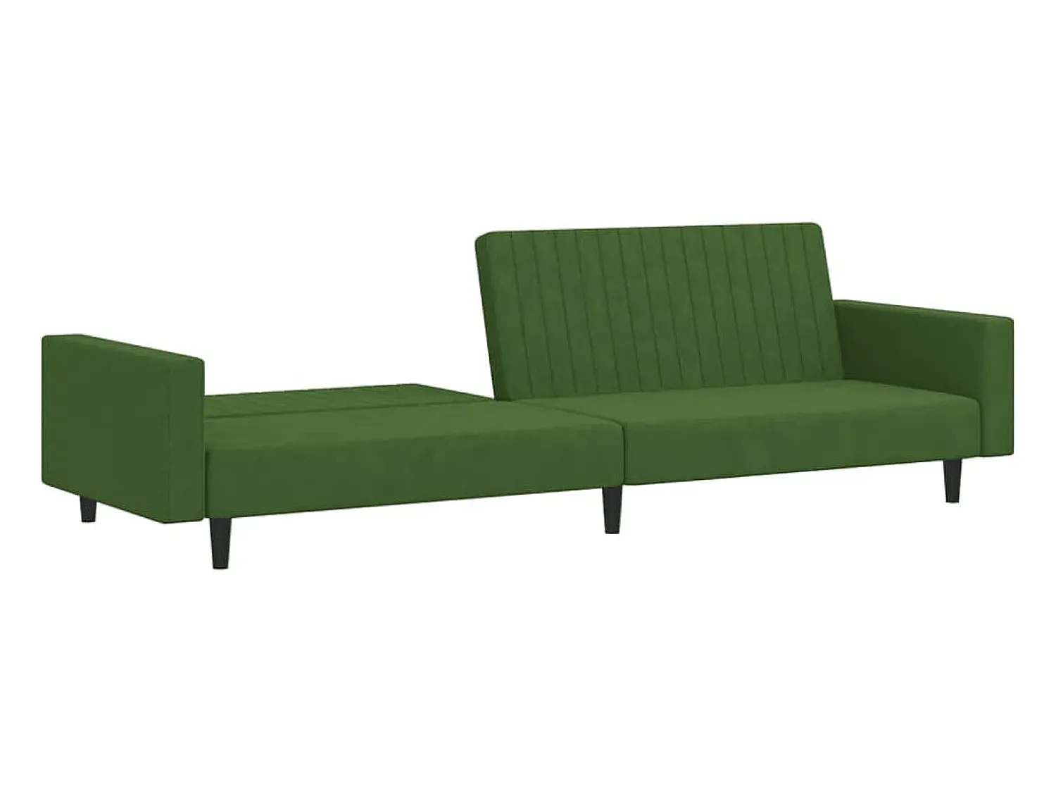 Online Sofá-cama de 2 lugares veludo -escuro PT641768 Verde