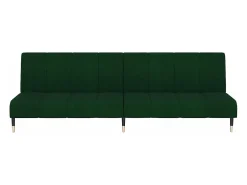 Sofá| Sofá-cama de 2 lugares veludo -escuro PT233518 Verde