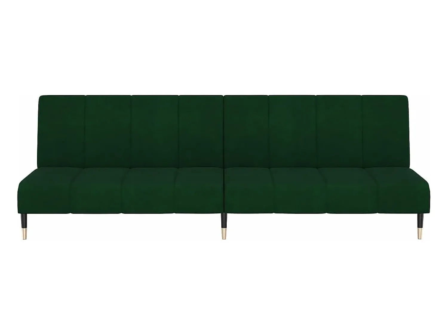 Sofá| Sofá-cama de 2 lugares veludo -escuro PT233518 Verde
