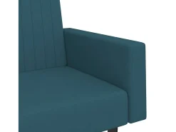 vidaxl Sofá-cama de 2 lugares veludo^ Sofá