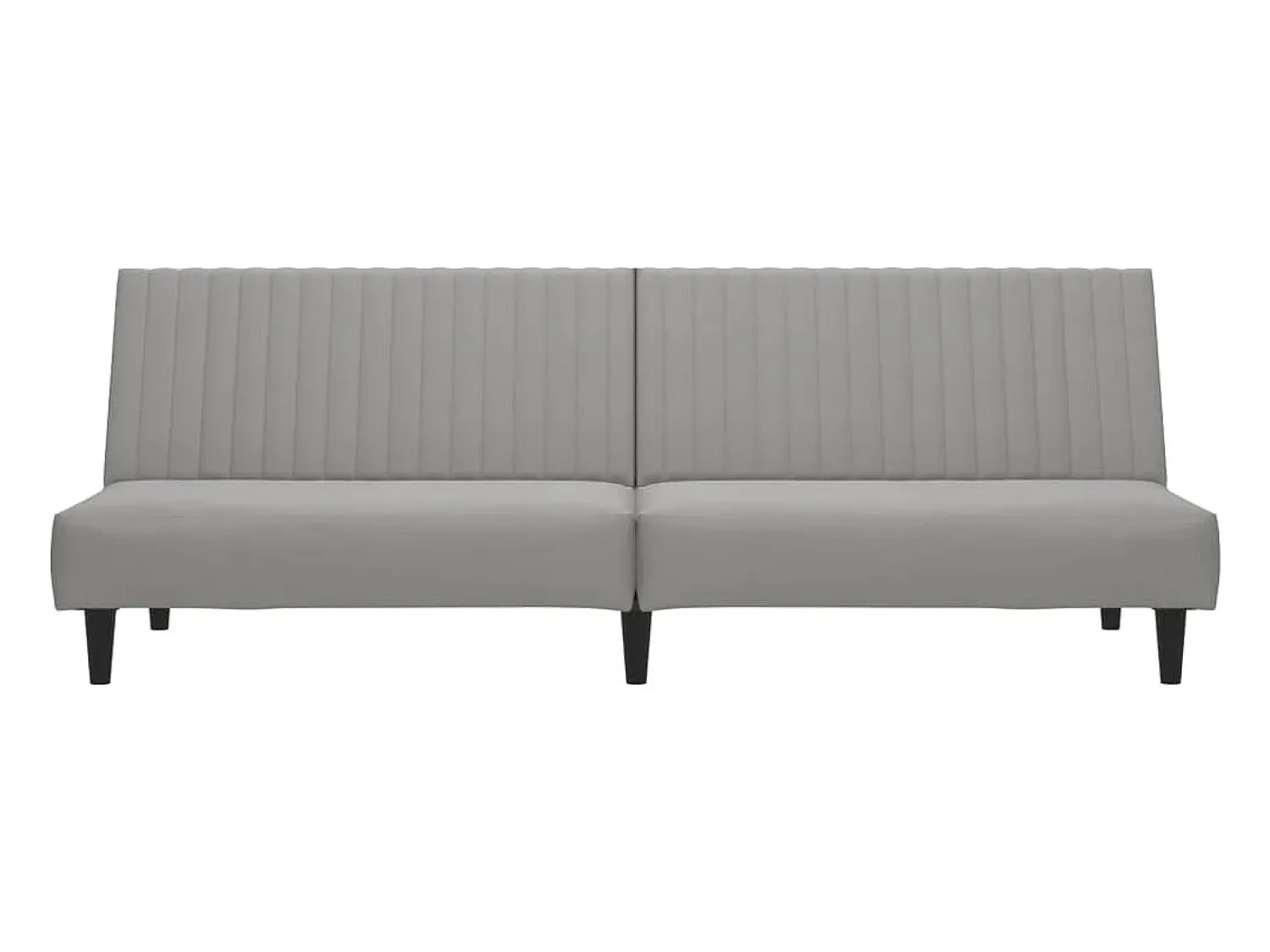 Sale Sofá-cama de 2 lugares veludo -claro PT128856 Cinzento