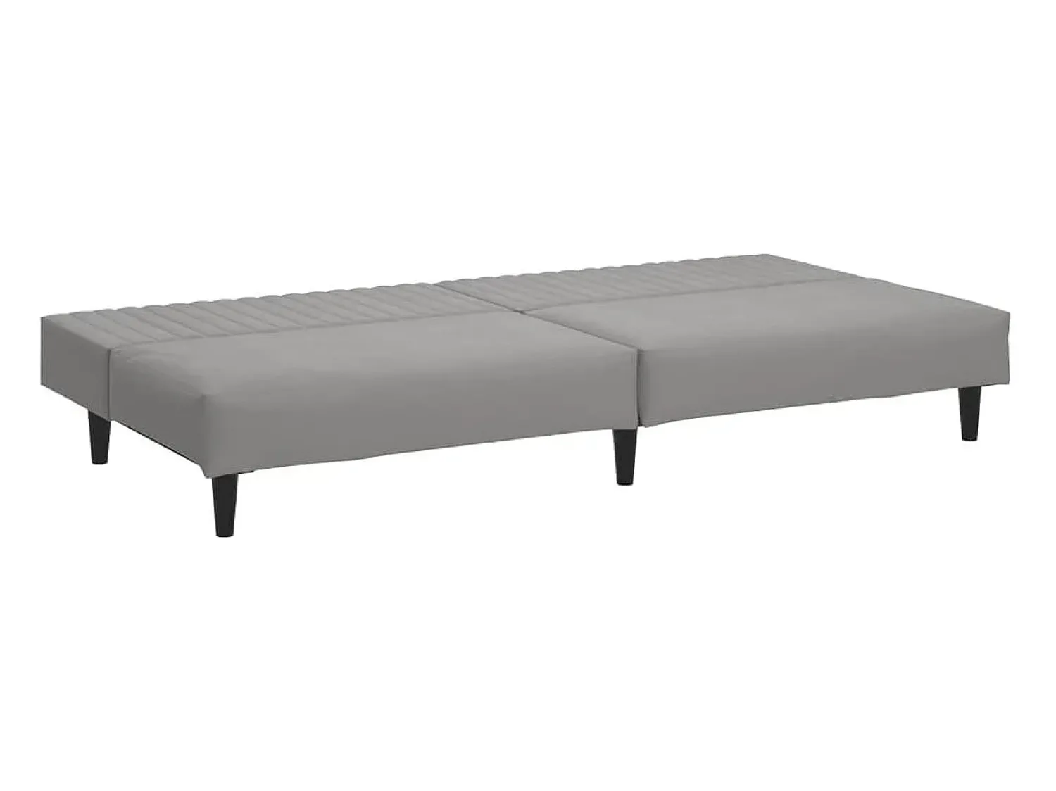 Sale Sofá-cama de 2 lugares veludo -claro PT128856 Cinzento