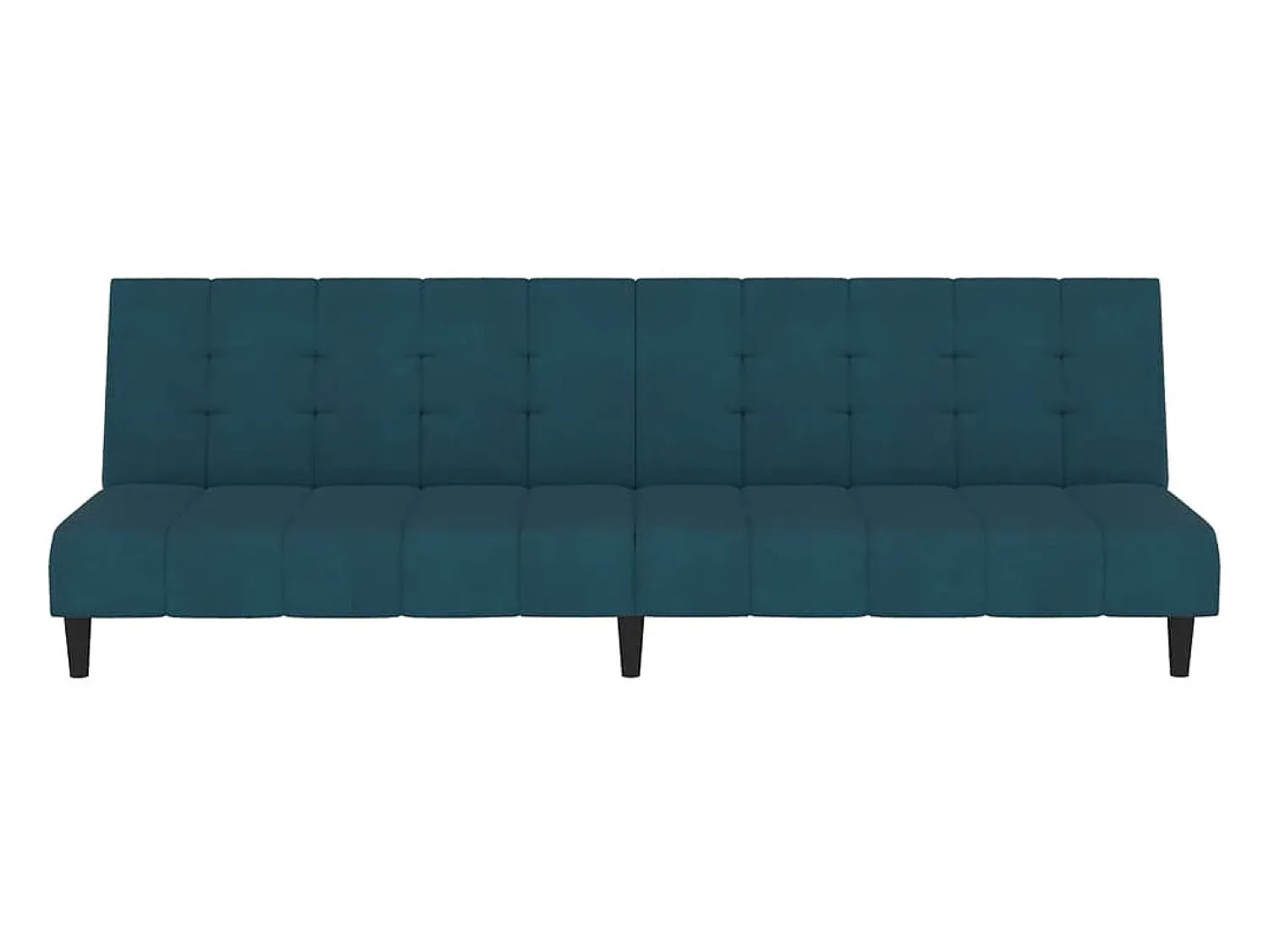 Outlet Sofá-cama de 2 lugares veludo PT902415 Azul
