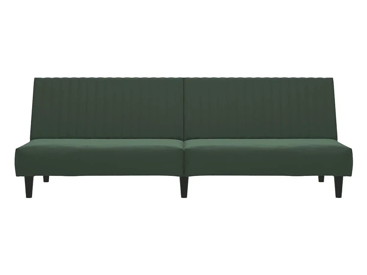 Hot Sofá-cama de 2 lugares veludo -escuro PT605605 Verde