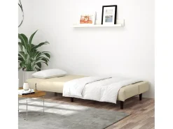 Sofá-cama de 2 lugares veludo cor PT650879^ Sofá