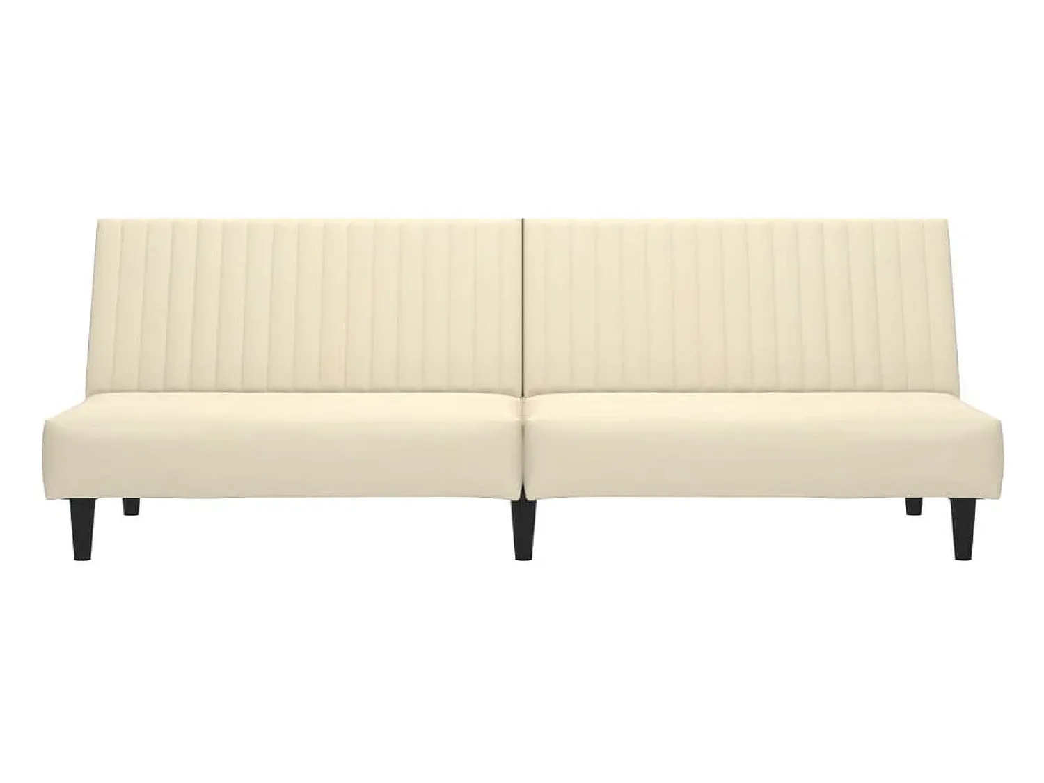 Sofá-cama de 2 lugares veludo cor PT650879^ Sofá