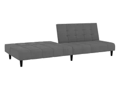 Sofá| Sofá-cama de 2 lugares veludo -escuro PT722630 Cinzento