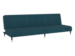Sofá| Sofá-cama de 2 lugares veludo PT506463 Azul