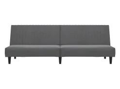 Sofá| Sofá-cama de 2 lugares veludo -escuro PT992910 Cinzento