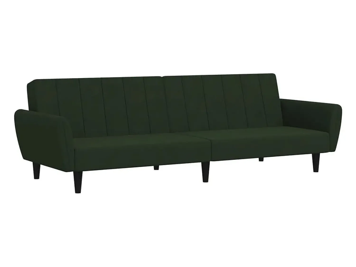Discount Sofá-cama de 2 lugares veludo -escuro PT723412 Verde