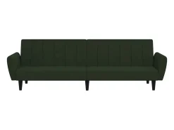 Discount Sofá-cama de 2 lugares veludo -escuro PT723412 Verde