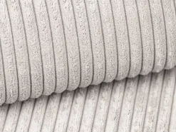 Sofá*Vente-unique Sofá-cama de canto direito ZOMELA em veludo cotelê Bege