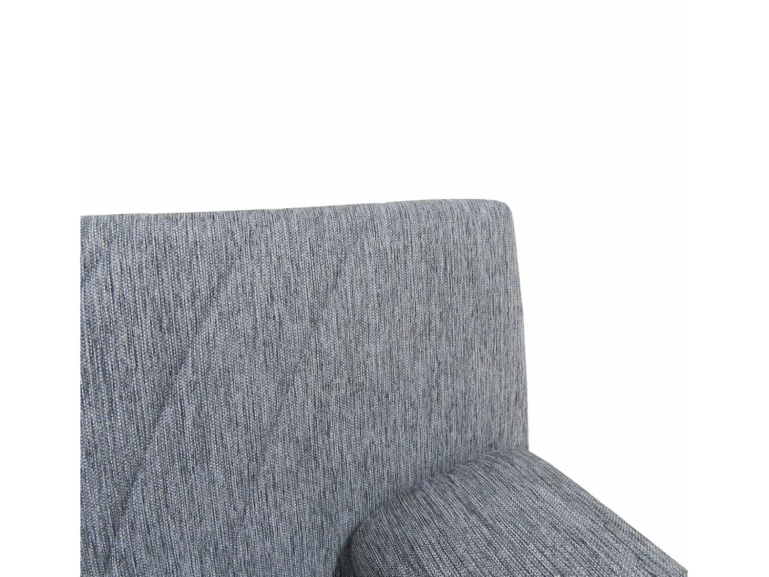 Best Dmora Sofá-cama Dmalama, ofá-cama de 3 lugare com arrumação com 2 almofada incluída, Sofá da ala em tecido acolchoado com abertura click-clack, 181x81h88 cm, Cinzento
