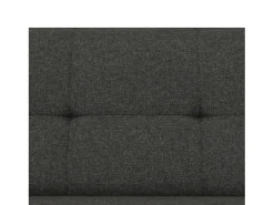 Sofá*Loft24 Sofá-cama em forma de L Lilly stor Verde azeitona Cinza antracite