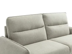 Sofá|Vente-unique Sofá-cama express de 3 lugares em tecido cinza ORELIS Cinzento
