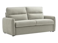 Sofá|Vente-unique Sofá-cama express de 3 lugares em tecido cinza ORELIS Cinzento