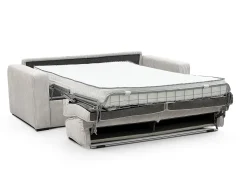 Vente-unique Sofá-cama Express em veludo cotelê , área para dormir de 130 cm, colchão de 16 cm, MONDOVI^ Sofá