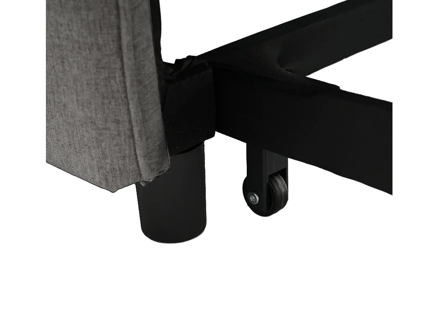 Poltrona| Sofá-cama individual multifuncional com função de cama, poltrona e cadeirão, sofá-cama ajustável em três direções, mesas de chá dobráveis Cinzento