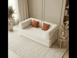 Sofá| Sofá-cama Kaia - /manga Branco