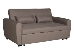 Happy Garden Sofá-cama MATT 2 lugares em taupe^ Sofá
