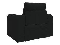 Sofá*vidaxl Sofá-Cama 98 x 71 x 83 cm tecido Preto