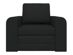 Sofá*vidaxl Sofá-Cama 98 x 71 x 83 cm tecido Preto