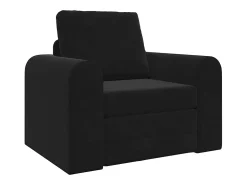 Sofá|vidaxl Sofá-Cama 98 x 71 x 83 cm Veludo Preto