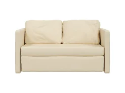 Sofá-cama sem pés 112x174x55 cm tecido cor PT794418^ Sofá