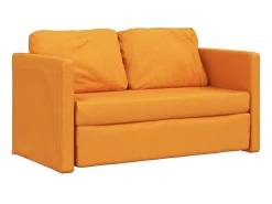 Sofá-cama sem pés 112x174x55 cm tecido -escuro PT993475^ Sofá