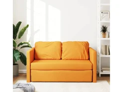 Sofá-cama sem pés 112x174x55 cm tecido -escuro PT993475^ Sofá