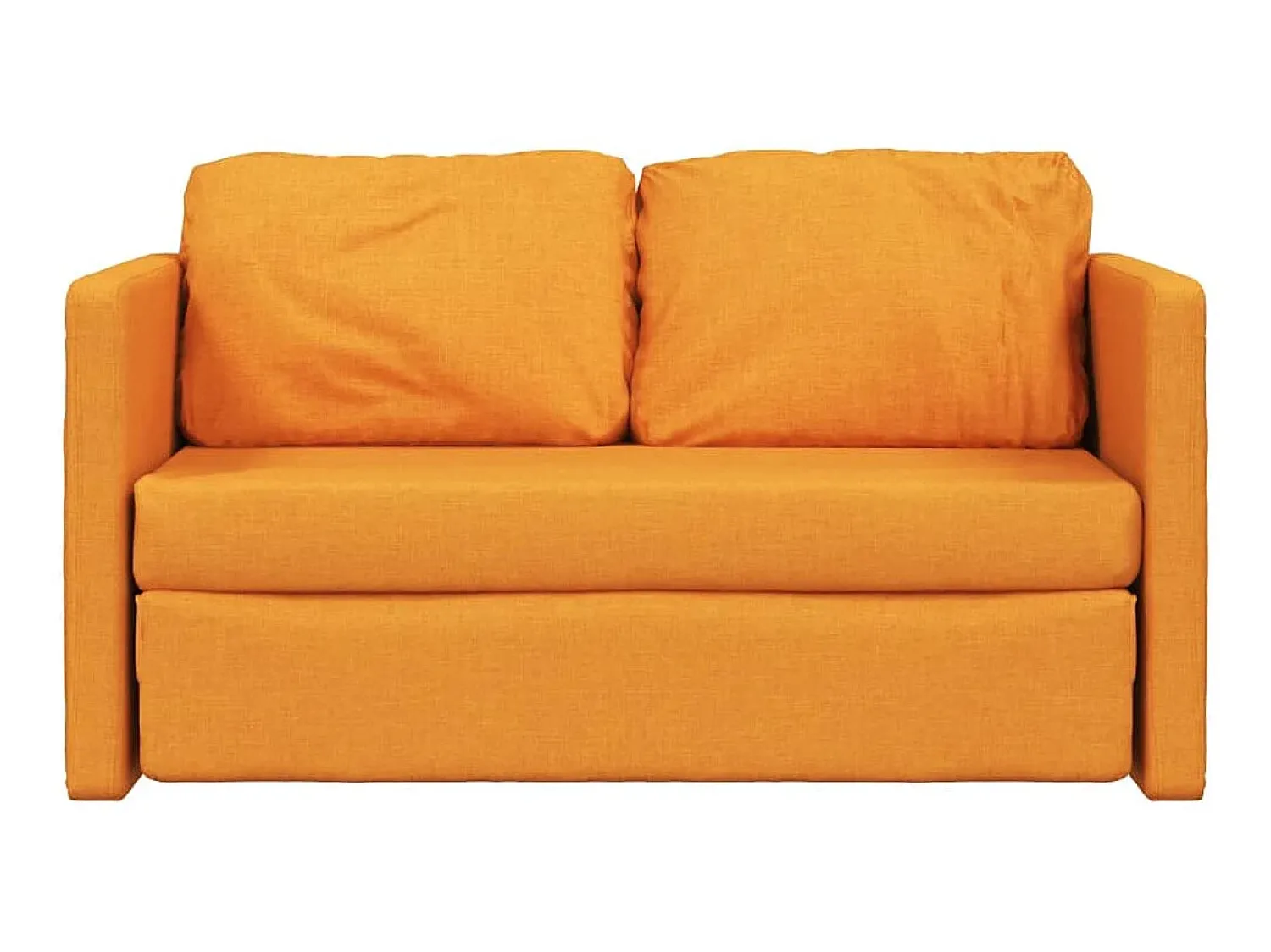 Sofá-cama sem pés 112x174x55 cm tecido -escuro PT993475^ Sofá