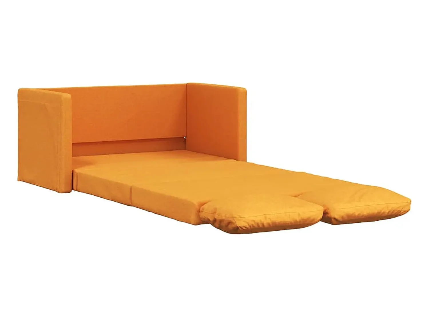 Sofá-cama sem pés 112x174x55 cm tecido -escuro PT993475^ Sofá
