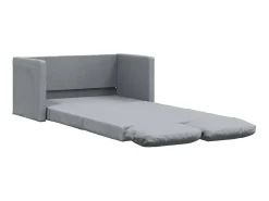 Sofá* Sofá-cama sem pés 112x174x55 cm tecido -claro PT512432 Cinzento