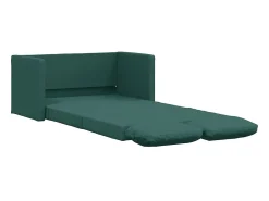 Sofá-cama sem pés 112x174x55 cm tecido -escuro PT303652^ Sofá
