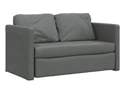 Sofá* Sofá-cama sem pés 112x174x55 cm tecido -escuro PT894353 Cinzento
