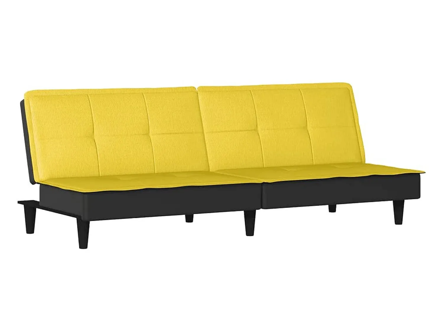 vidaxl Sofá-cama tecido -claro^ Sofá