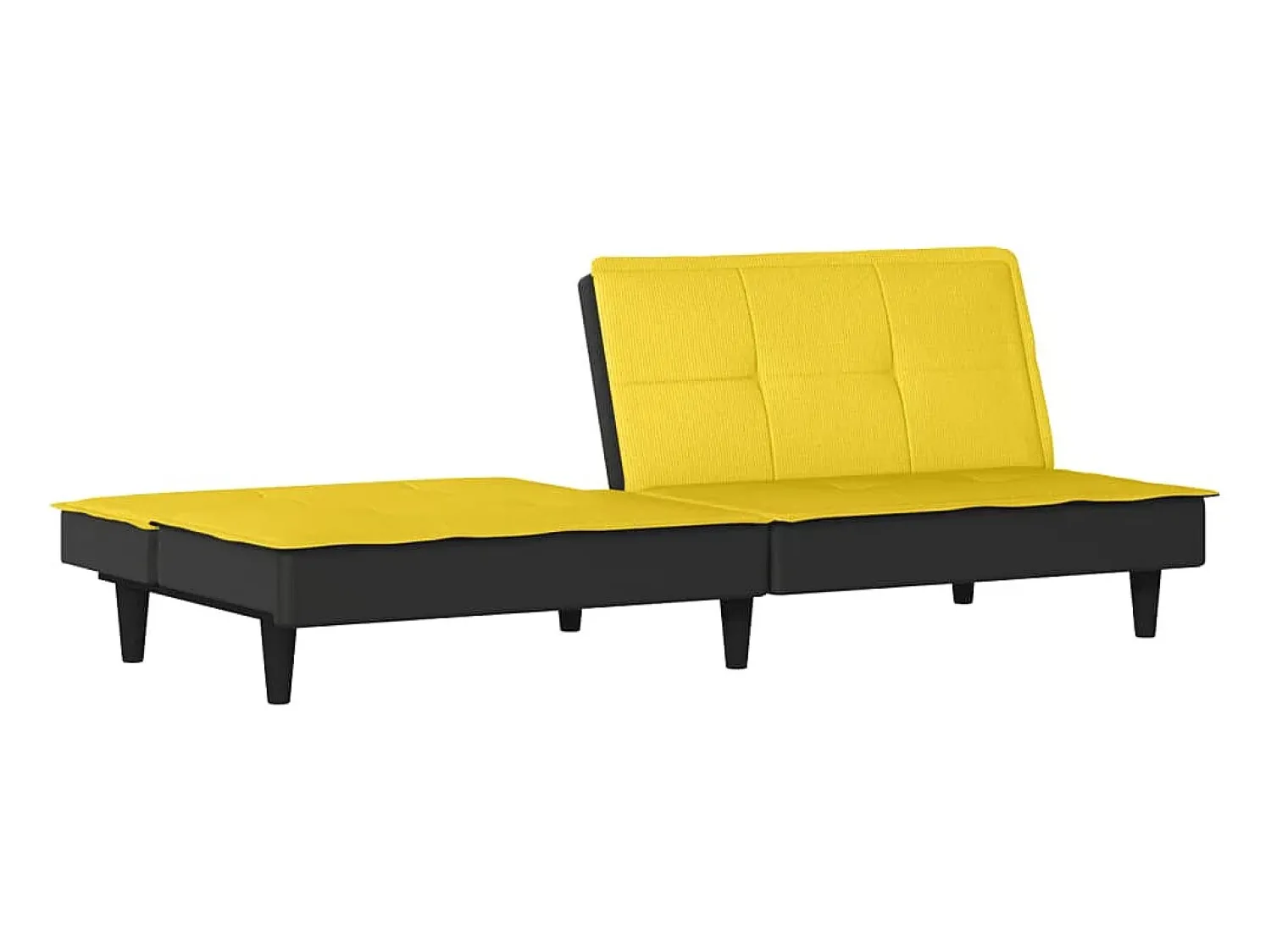 vidaxl Sofá-cama tecido -claro^ Sofá