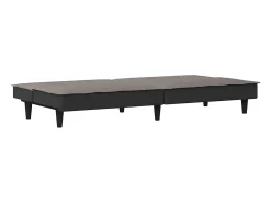 Sofá|vidaxl Sofá-cama tecido cinzento-acastanhado Taupe
