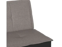 Sofá|vidaxl Sofá-cama tecido cinzento-acastanhado Taupe