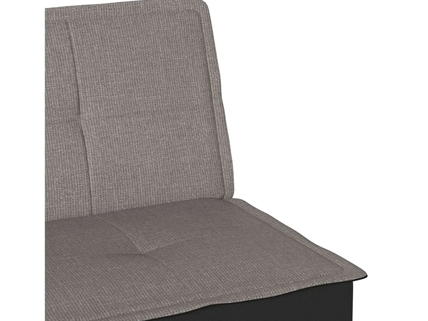 Sofá|vidaxl Sofá-cama tecido cinzento-acastanhado Taupe