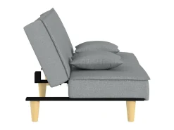 Best Sofá-cama tecido -claro PT151635 Cinzento